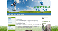 Desktop Screenshot of campingplatz-saarlouis.de